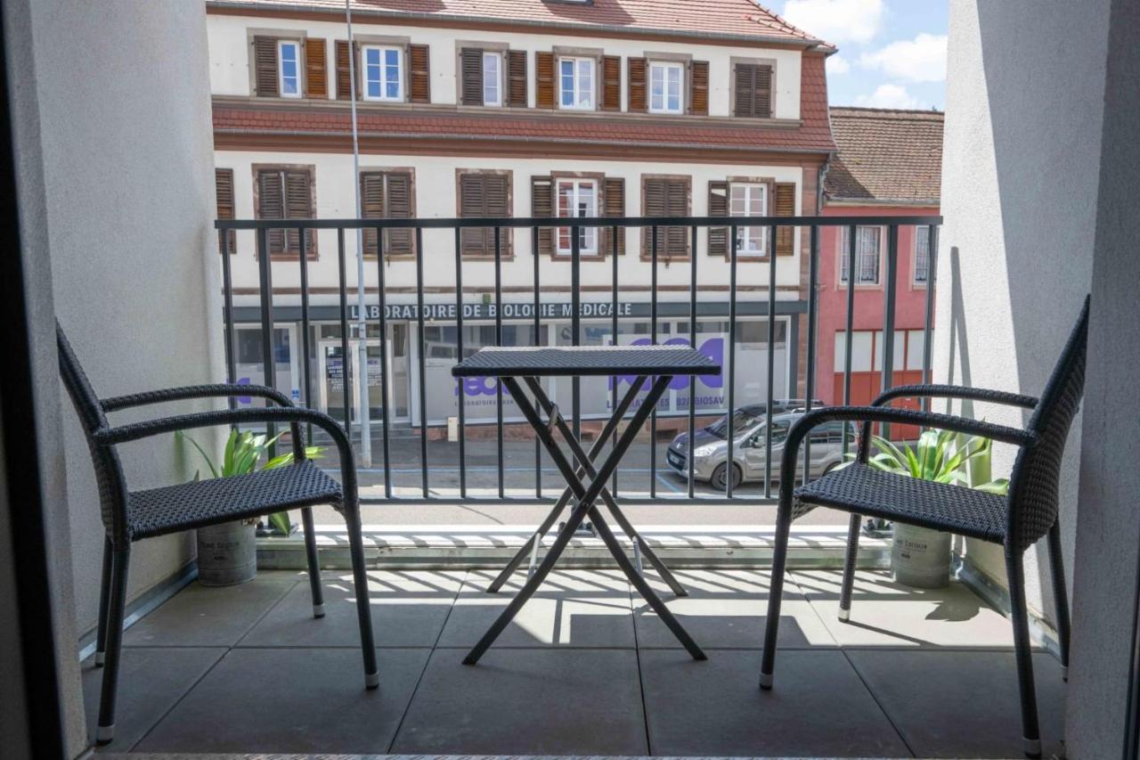 Superbe Loft Center Of Saverne Bike Parking Ngoại thất bức ảnh